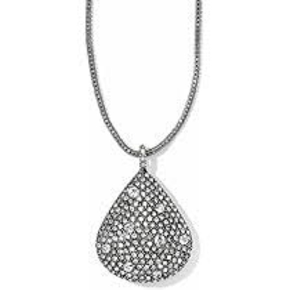Brighton Antola rev nk crystal reversible necklace NWT